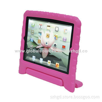 Tablet Case Cover for iPad 2/3/4, Available in Black, Blue, Red, Pink, Yellow Color